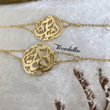 Calligraphy Mom Bracelet
