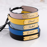 Leather bracelets