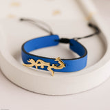 Name Leather Bracelet