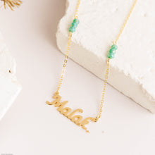 Load image into Gallery viewer, Name Necklace with Beads
