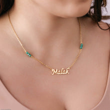 Load image into Gallery viewer, Name Necklace with Beads
