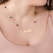 Load image into Gallery viewer, Name Necklace with Beads
