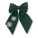 Snowflake Hair Bow