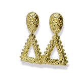 Triangle Drop Earrings