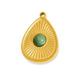 Green Drop Charm