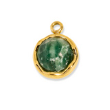 Green Stone Charm