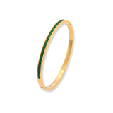 Green Stones Bangle