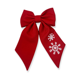 Snowflake Hair Bow