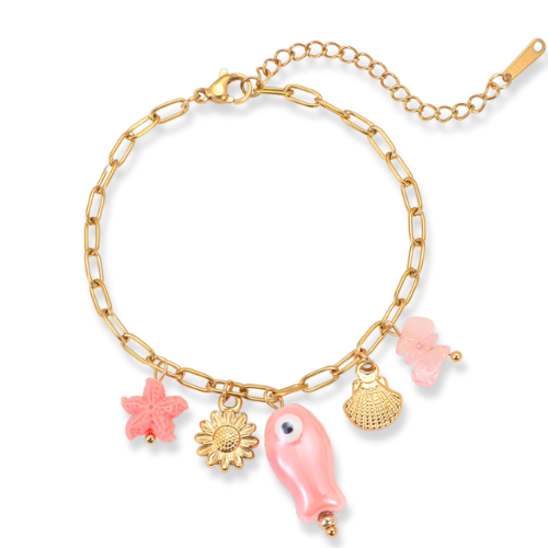 Fish Charms Bracelet