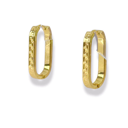Long Hoop Earrings