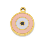 Pink Eye Charm