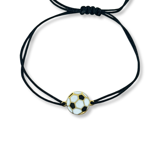 Football Enamel Bracelet