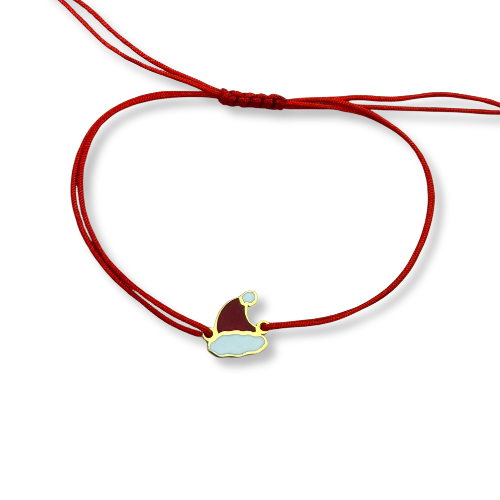 Santa Enamel Bracelet