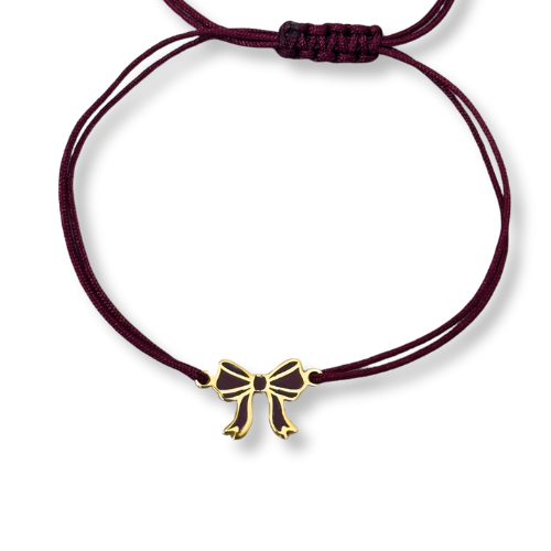 Bow Enamel Bracelet