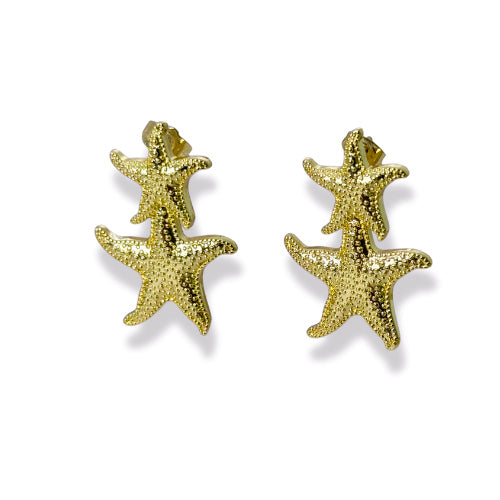 Starfish Drop Earrings