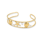 Shells & Pearls Bangle