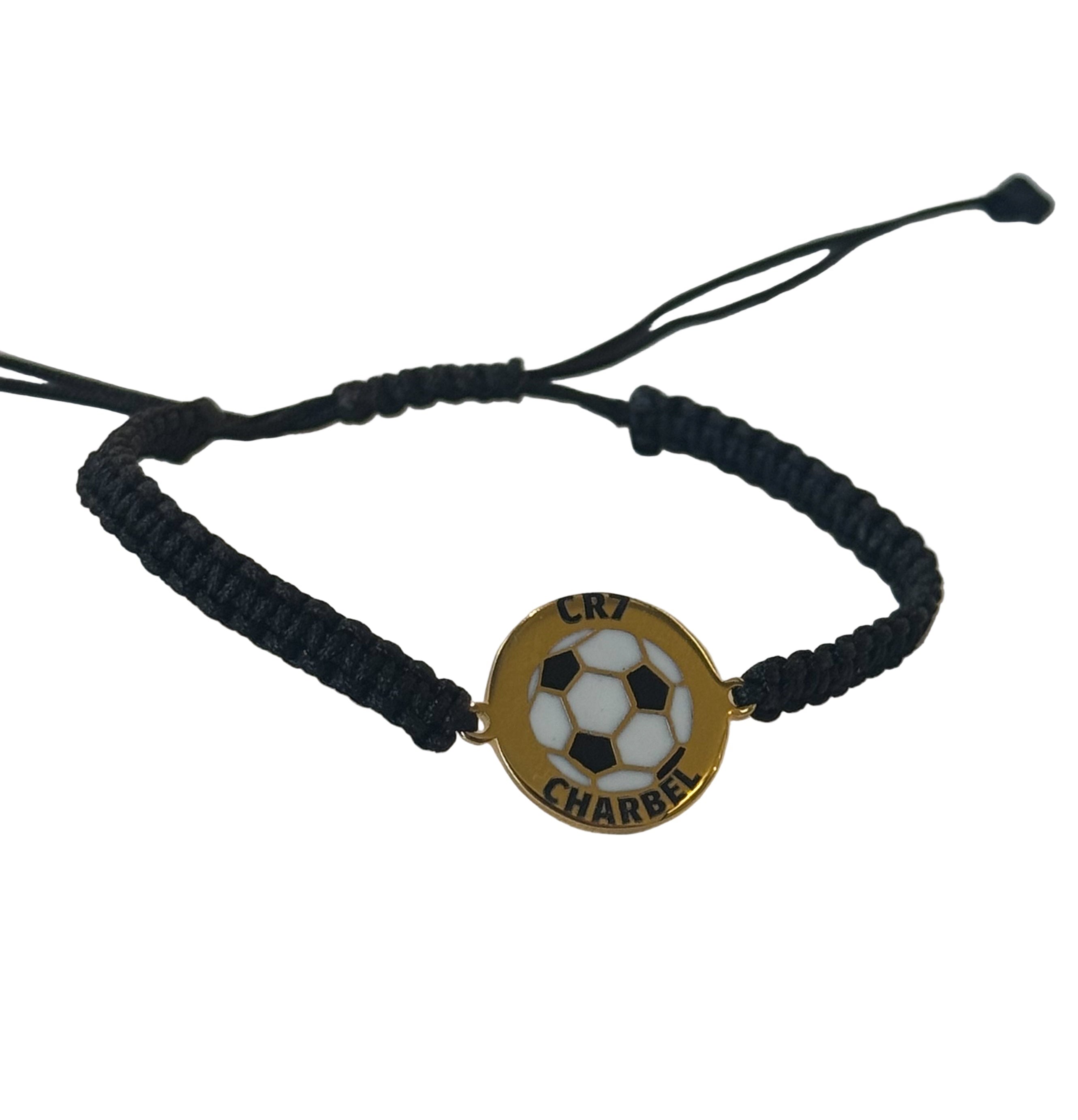 Football Enamel Bracelet
