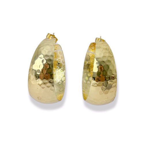 Wide Hoop Earrings