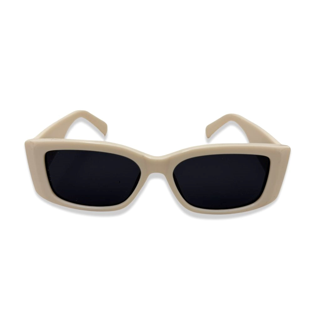 Beige Frame Sunglasses