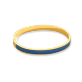Blue Enamel Bangle