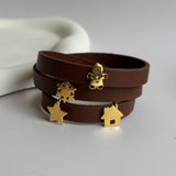 Christmas Charms Strap Bracelet