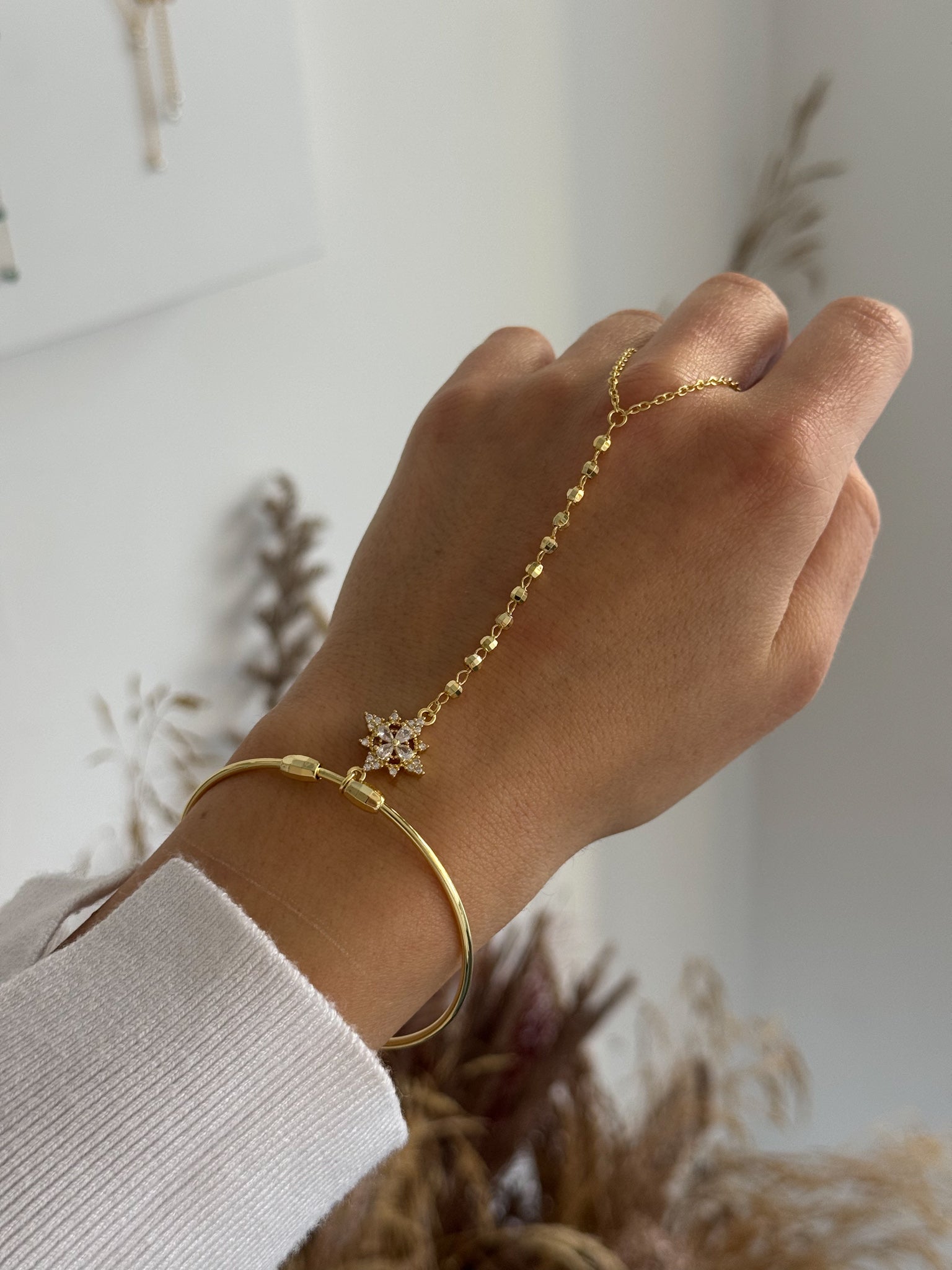 Chain ring Bracelet
