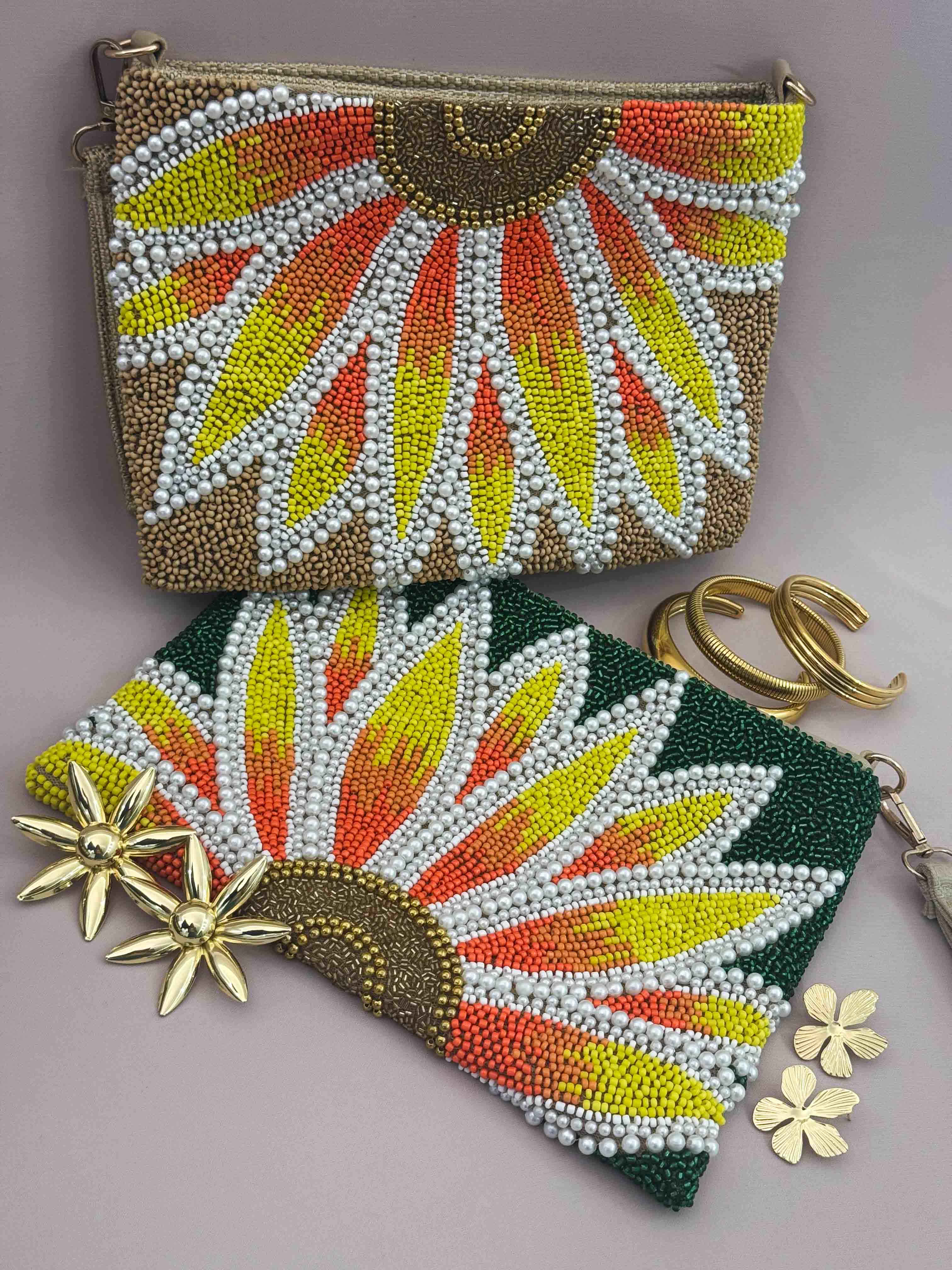 Sophie Clutch Green