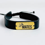 Soul Mates Leather Bracelet