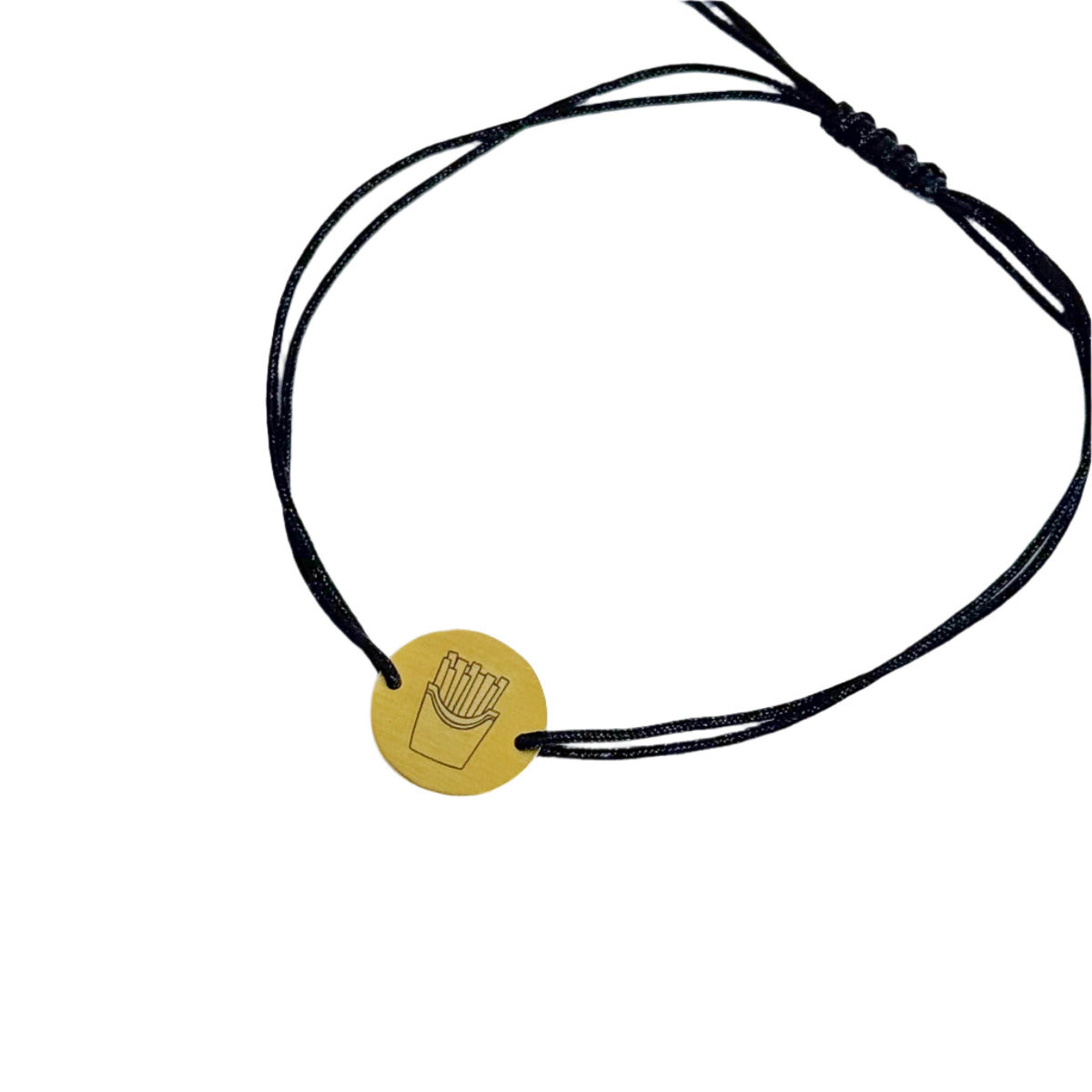 Burger & Fries Couple Bracelets