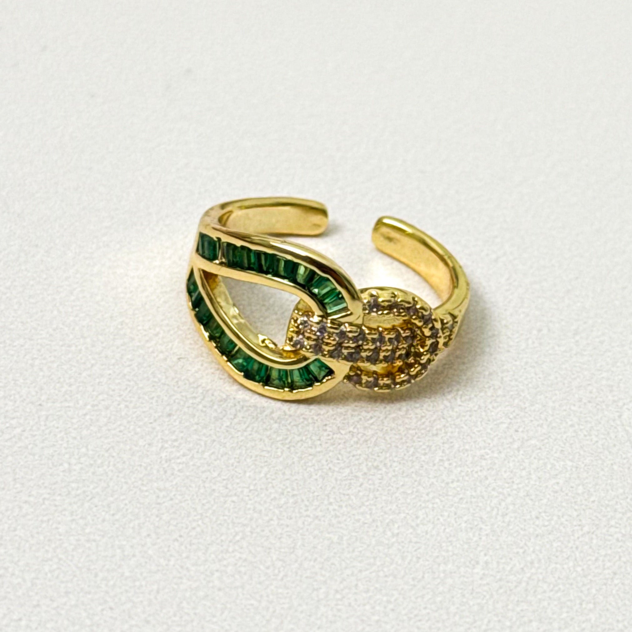 Green Stone Ring