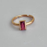 Red Stone Ring