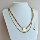 Coin Layered Necklace