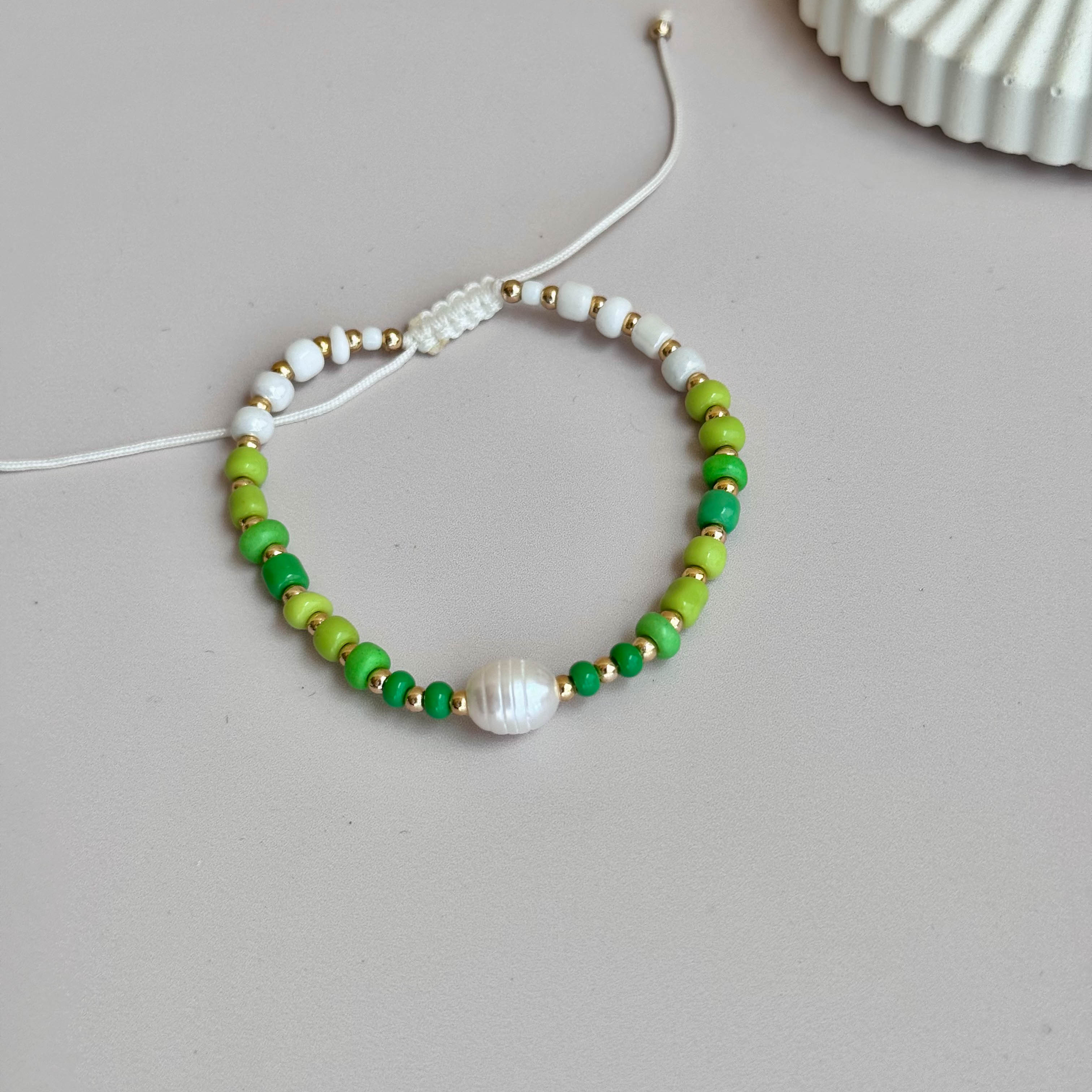 Colored  Beads Bracelet