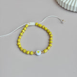 Yellow Heart Bracelet