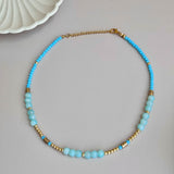 Blue Chocker