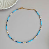 Blue Chocker