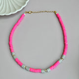 Fuscia Chocker