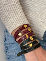 Christmas Charms Strap Bracelet