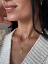 Snowflake Srass Necklace