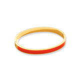 Red Enamel Bangle