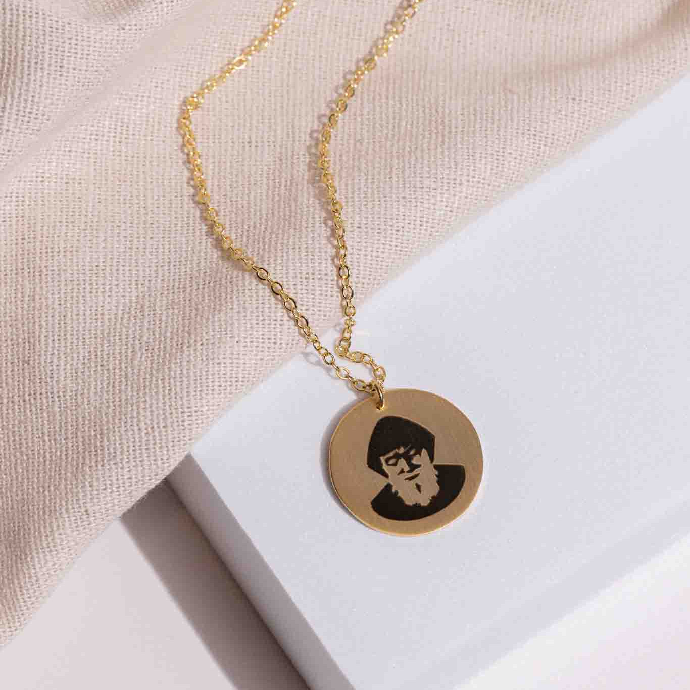 St. Charbel necklace — additional original product photograph.