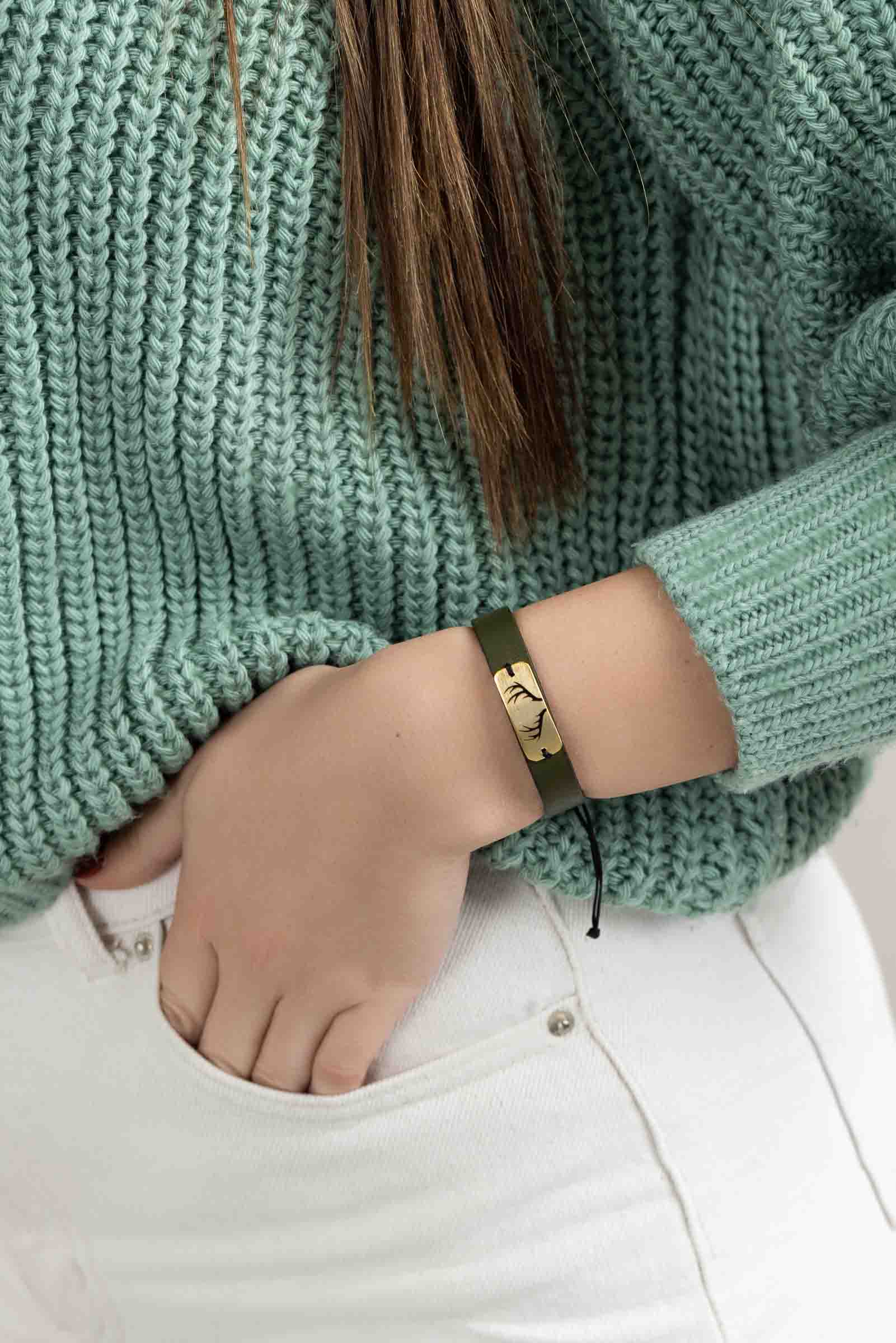 Reindeer Leather Bracelet