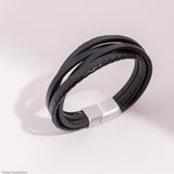 Layered Leather Bracelet