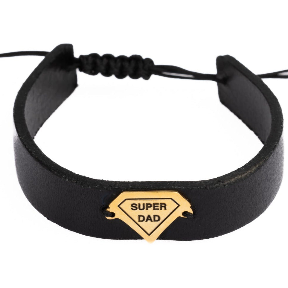 Super Dad Engraving Bracelet