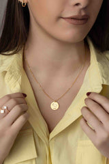 Horoscope Engraving Necklace