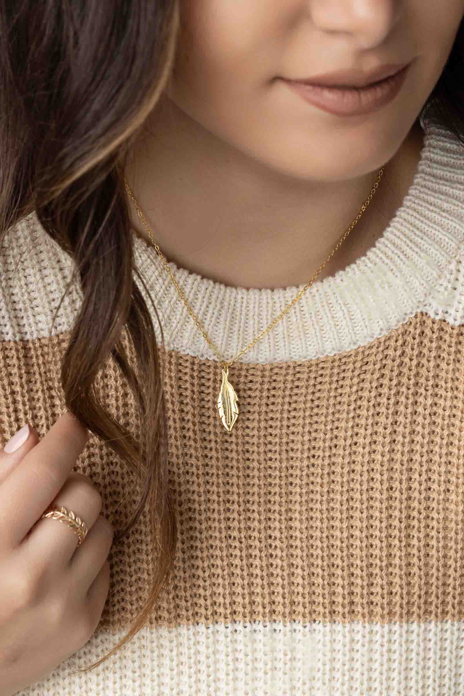 Feather Necklace