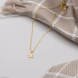 Mini Snowflake Necklace