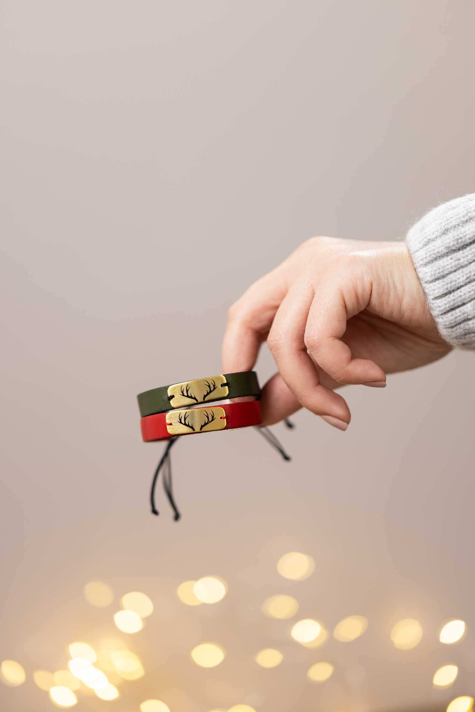 Reindeer Leather Bracelet