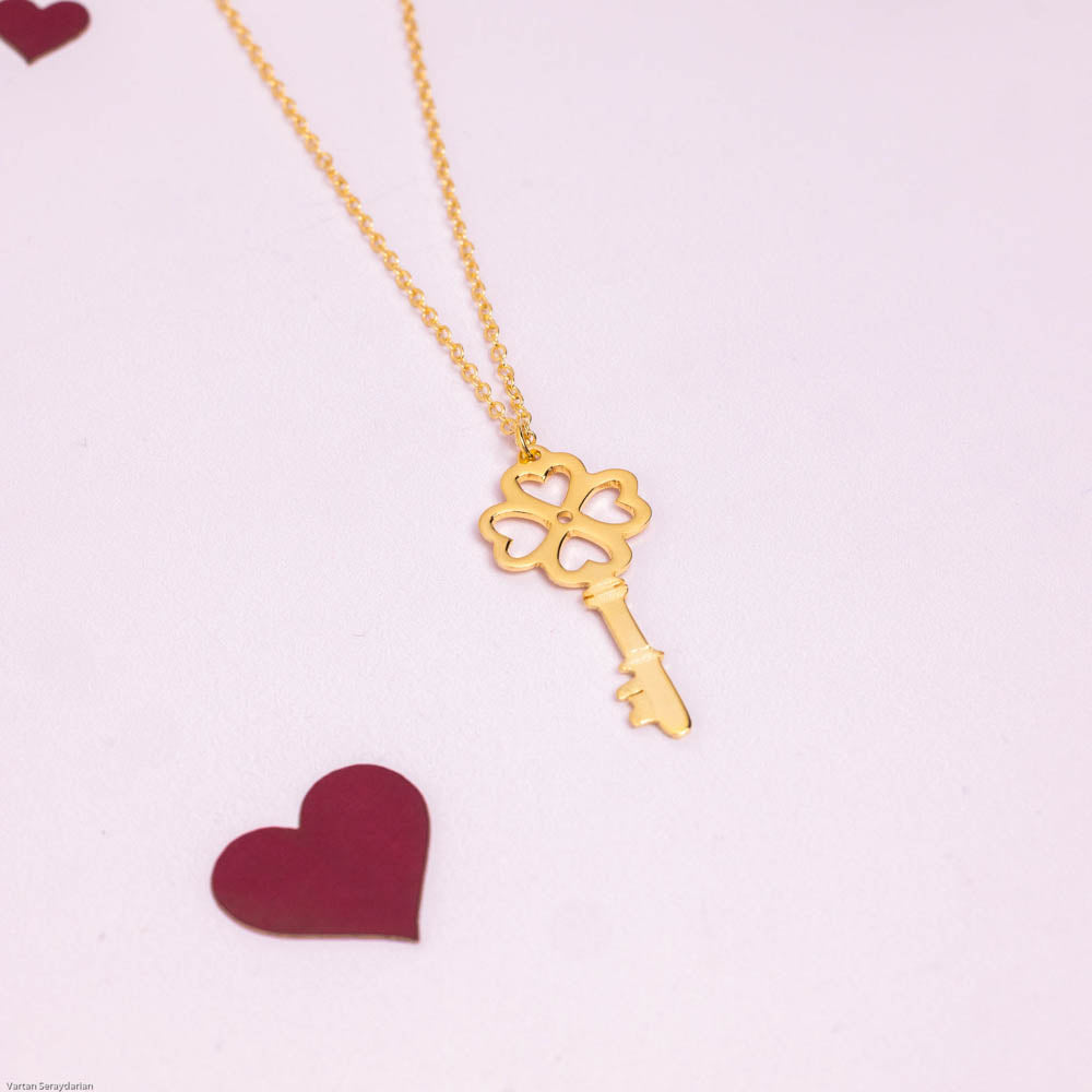 Love Key Necklace