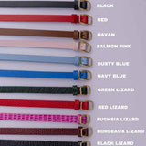 Strap Leather Bracelet with Charms
